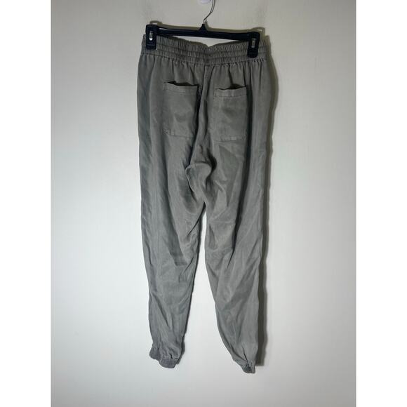 Max Jeans Loose Fit Elastic Waist Gray/Green Pants Sz S - Picture 2 of 3